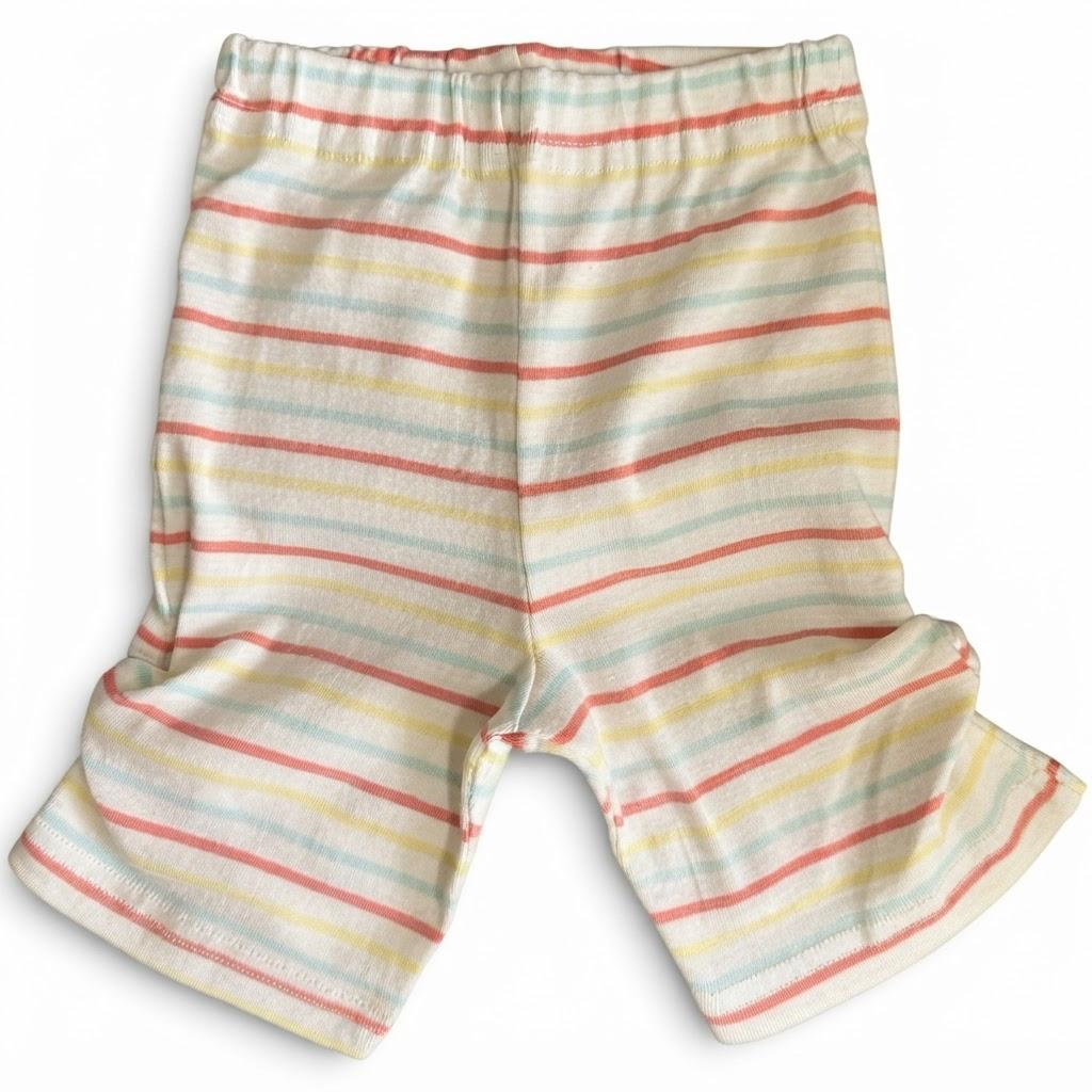 Under the Nile Organic Cotton Hot Air Balloon Sleeveless Dress & Pastel Striped - Image 3